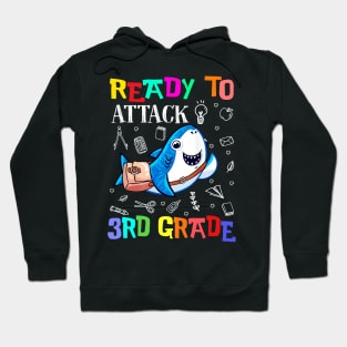 Ready To Attack 3rd Grade Youth Hoodie